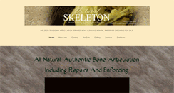 Desktop Screenshot of naturalskeleton.com